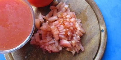 Шаг 4: коурмы шурпа, жареная