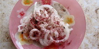 Шаг 8: коурмы шурпа, жареная