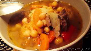 Рецепт Шурпы из баранины в казане