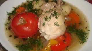 Рецепт Шурпы из петуха