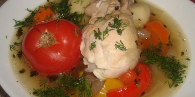 Рецепт шурпы из петуха