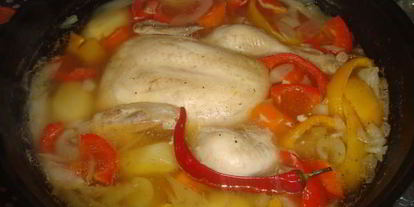 Шаг 13: шурпы из петуха