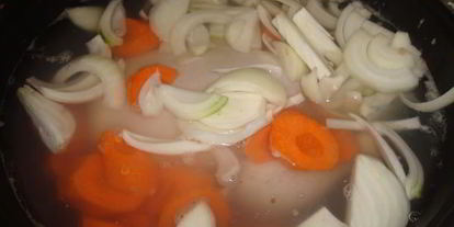 Шаг 9: шурпы из петуха