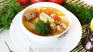 Рецепт Шурпы из свинины