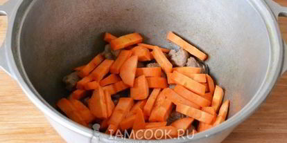 Шаг 3: шурпы из свинины