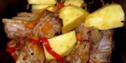 Шаг 4: шурпы из свиных ребрышек