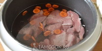 Шаг 4: шурпы в мультиварке