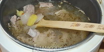 Шаг 7: шурпы в мультиварке