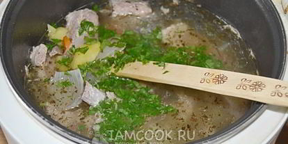 Шаг 8: шурпы в мультиварке