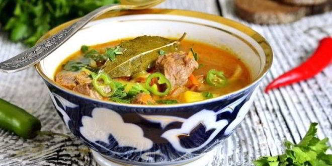 Рецепт Супа Шурпа из свинины