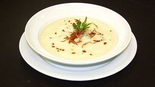 Рецепт Сливочного супа из морского черта