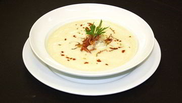 Рецепт Сливочного супа из морского черта