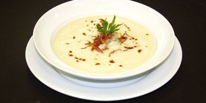 Рецепт Сливочного супа из морского черта