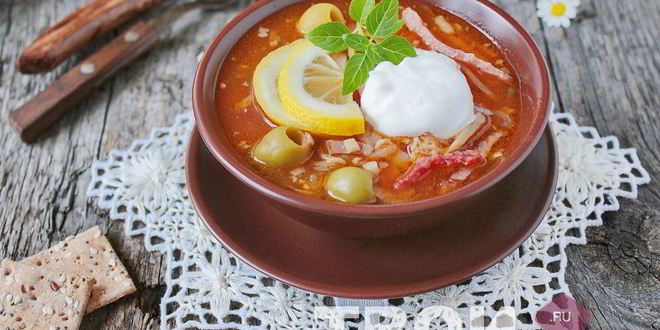 Рецепт классической солянки