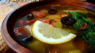 Рецепт Любимой солянки моего мужа