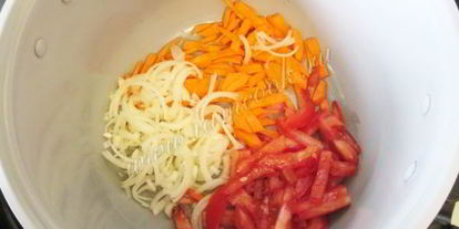 Шаг 2: мясной солянки в мультиварке