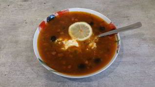 Рецепт Мясной солянки