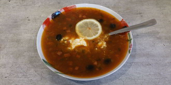 Рецепт мясной солянки