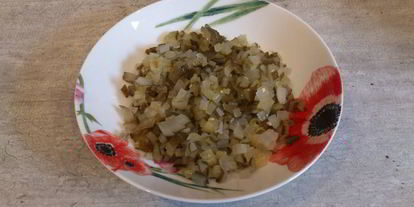 Шаг 1: мясной солянки