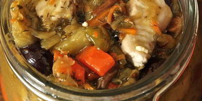 Рецепт рыбной солянки