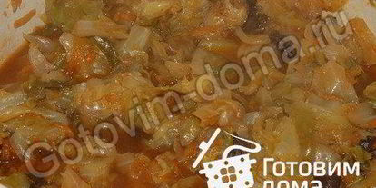 Шаг 2: солянки из капусты с шампиньонами