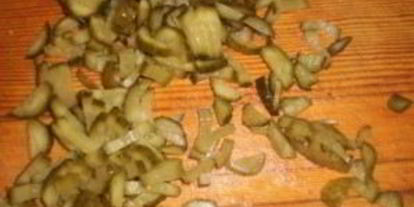 Шаг 2: солянки из колбасы