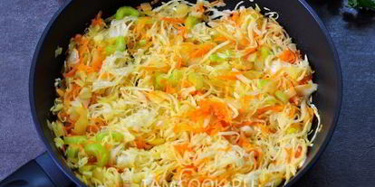 Шаг 4: солянки из квашеной капусты