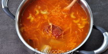 Шаг 7: солянки из квашеной капусты