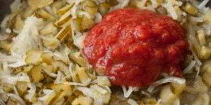 Шаг 5: солянки мясной классической