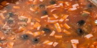 Шаг 9: солянки мясной классической