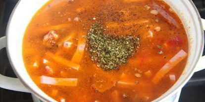 Шаг 6: солянки мясной сборной