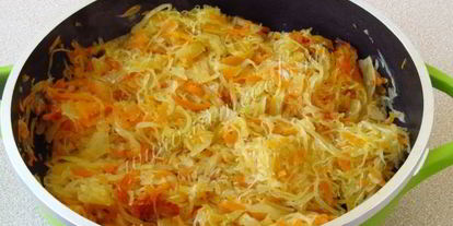 Шаг 7: солянки рыбной с квашеной капустой