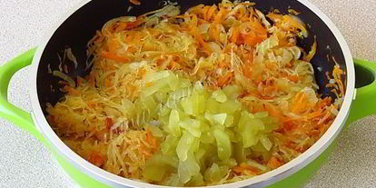 Шаг 10: солянки рыбной с квашеной капустой