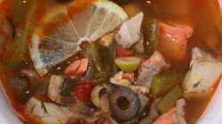 Рецепт Солянки рыбной сборной