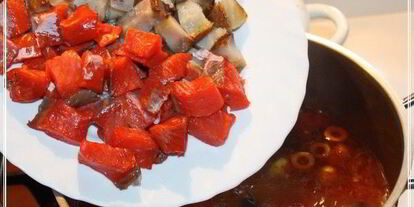 Шаг 25: солянки рыбной сборной