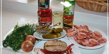 Шаг 3: солянки рыбной сборной