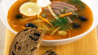 Рецепт Солянки с гусем