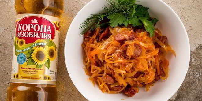 Рецепт Солянки с капустой по-домашнему