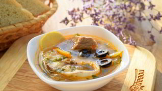 Рецепт Солянки с тунцом Вкусняха