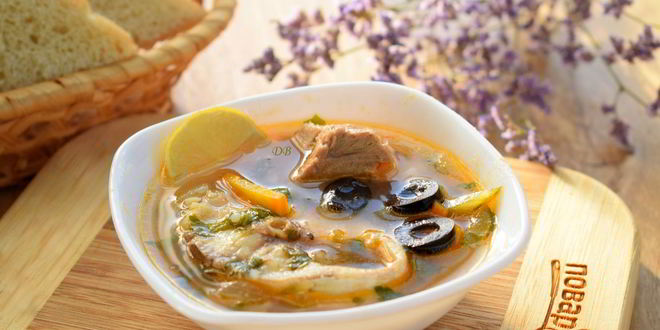 Рецепт солянки с тунцом вкусняха