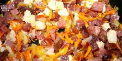 Шаг 4: солянки сборной мясной с картошкой