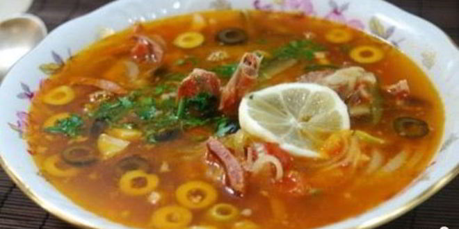 Рецепт солянки сборной с картошкой