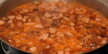 Шаг 4: солянки сборной с картошкой