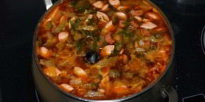 Шаг 6: солянки сборной с картошкой