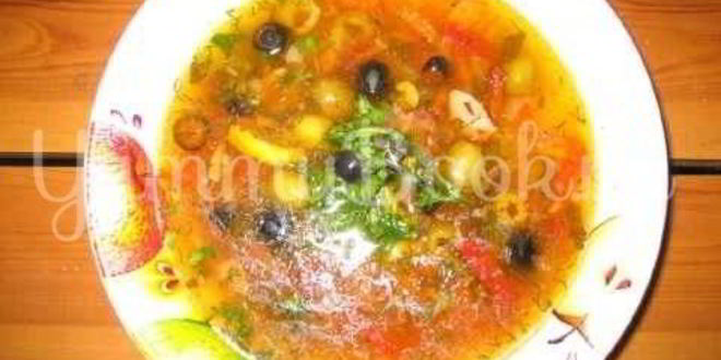 Рецепт солянки в горшочке