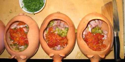 Шаг 54: солянки в горшочке