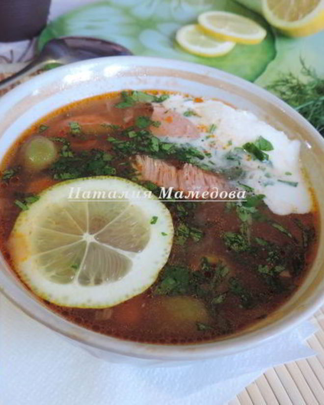 Рецепт супа-солянки обедаем дома