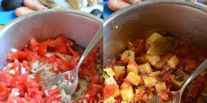 Шаг 4: супа буйабес