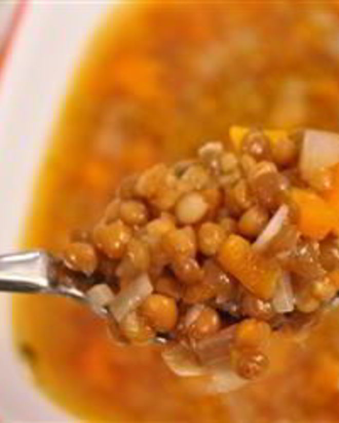 Рецепт супа из чечевицы по-гречески факес