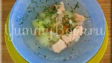 Рецепт Супа иза семг